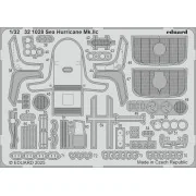 Sea Hurricane Mk.Iic for Revell, 1/32 - Eduard Accessories BIG33171 Sea Hurricane Mk.Iic for Revell, 1/32 - Eduard Accessories BIG33171