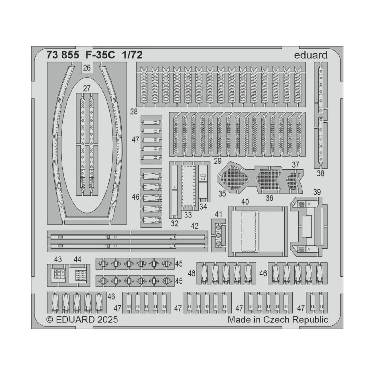 F-35C for Tamiya, 1/72 - Eduard Accessories BIG72188