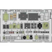 B-24D part I for Airfix, 1/72 - Eduard Accessories BIG72189 B-24D part I for Airfix, 1/72 - Eduard Accessories BIG72189