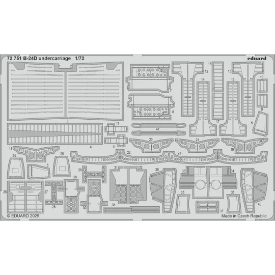 B-24D part II for Airfix, 1/72 - Eduard Accessories BIG72190