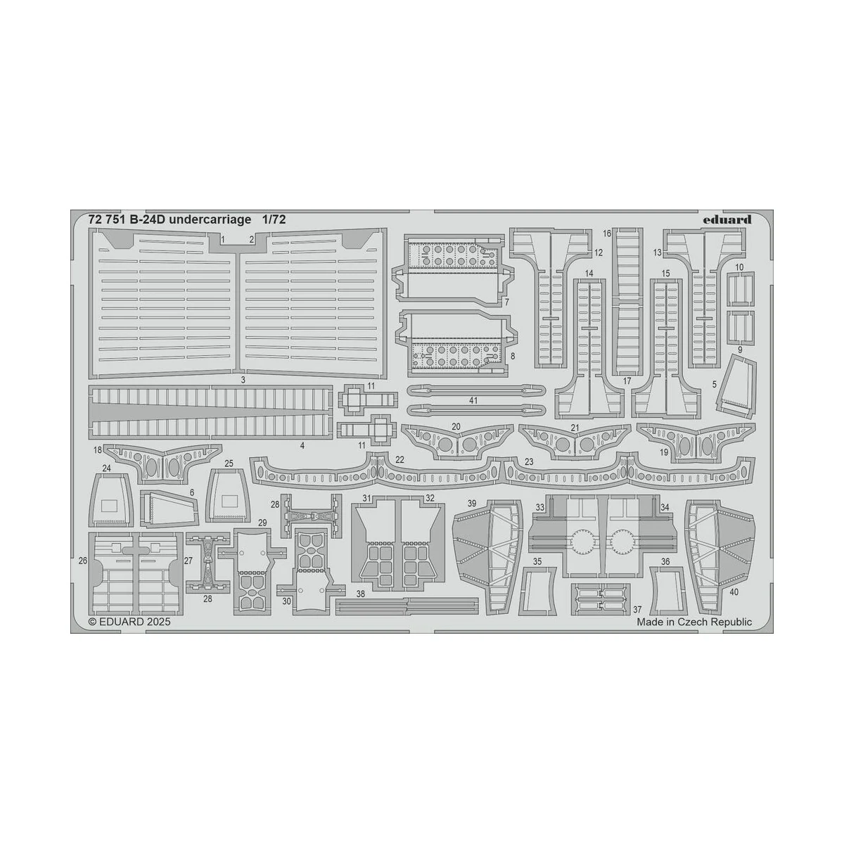 B-24D part II for Airfix, 1/72 - Eduard Accessories BIG72190
