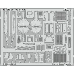 Bf 109E-4/7 for Tamiya, 1/48 - Eduard Accessories BIG49467