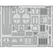 Bf 109E-4/7 for Tamiya, 1/48 - Eduard Accessories BIG49467