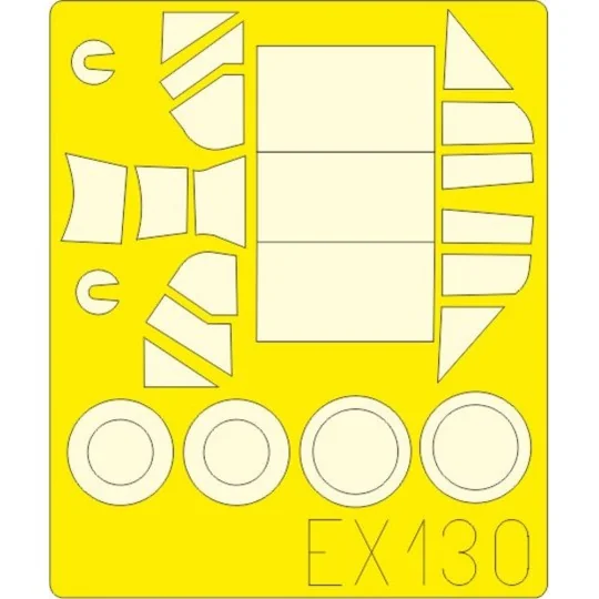 Bf 109E-4/7 for Tamiya, 1/48 - Eduard Accessories BIG49467