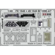 Bf 109E-4/7 for Tamiya, 1/48 - Eduard Accessories BIG49467