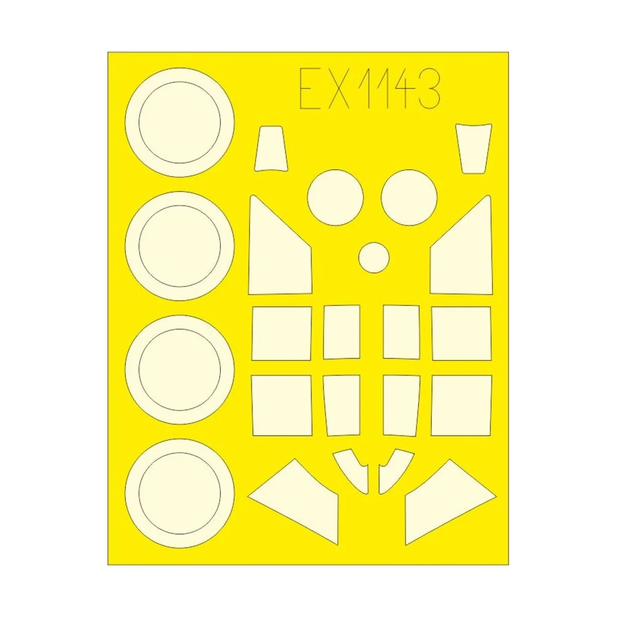 P-47D Razorback for Miniart, 1/48 - Eduard Accessories BIG49468