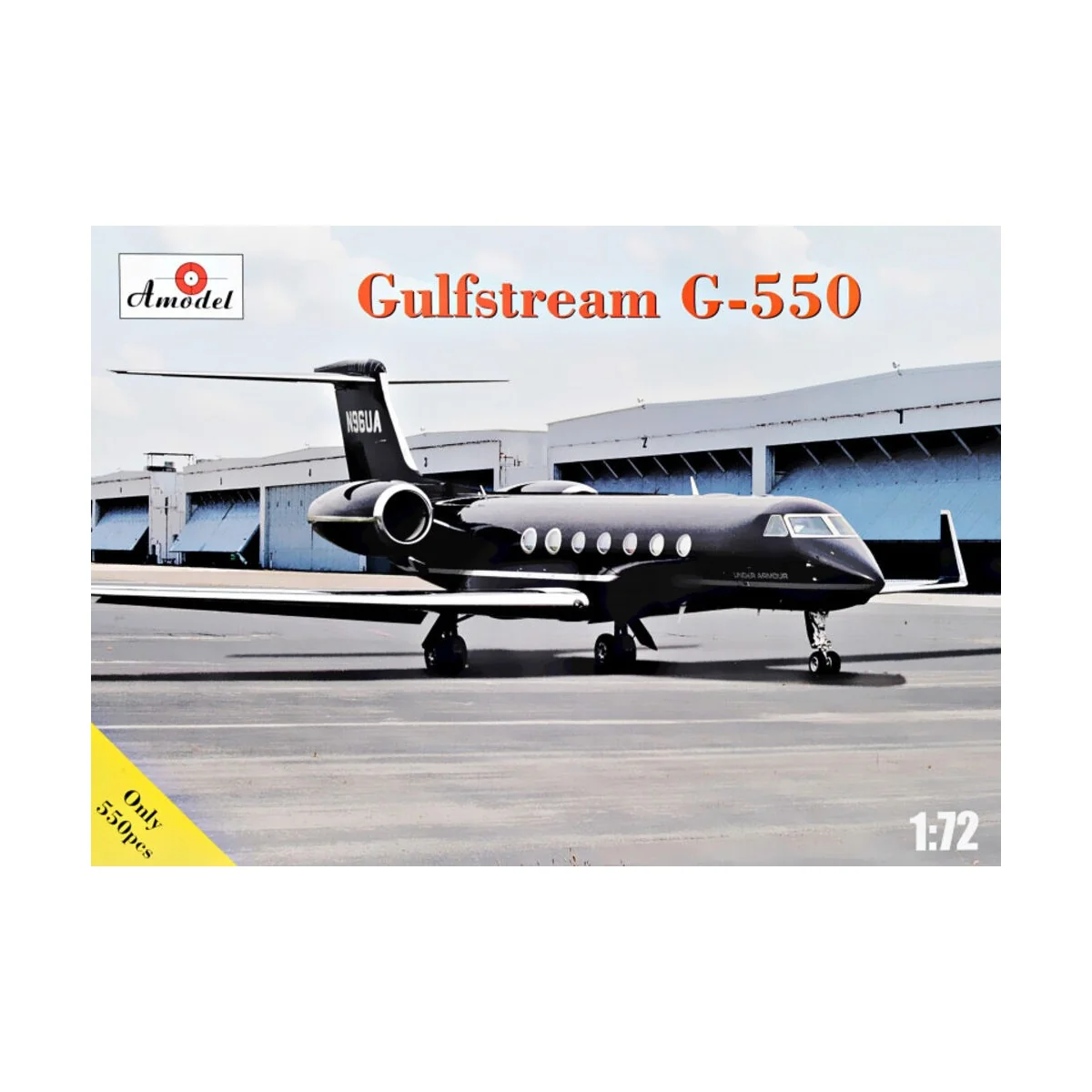 Gulfstream G-550, 1/72 - Amodel AMO72361