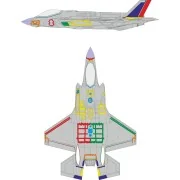 F-35A RAM coating early for Italeri, 1/48 - Eduard Accessories EX1156 F-35A RAM coating early for Italeri, 1/48 - Eduard Accessories EX1156