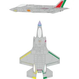 F-35A RAM coating late for Italeri, 1/48 - Eduard Accessories EX1157