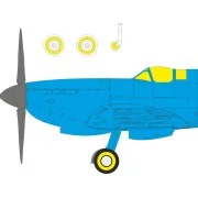 Spitfire Mk.IXe Tface for Airfix, 1/48 - Eduard Accessories EX1160