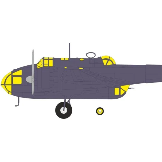 Hampden B Mk.I for ICM, 1/48 - Eduard Accessories EX1163 Hampden B Mk.I for ICM, 1/48 - Eduard Accessories EX1163