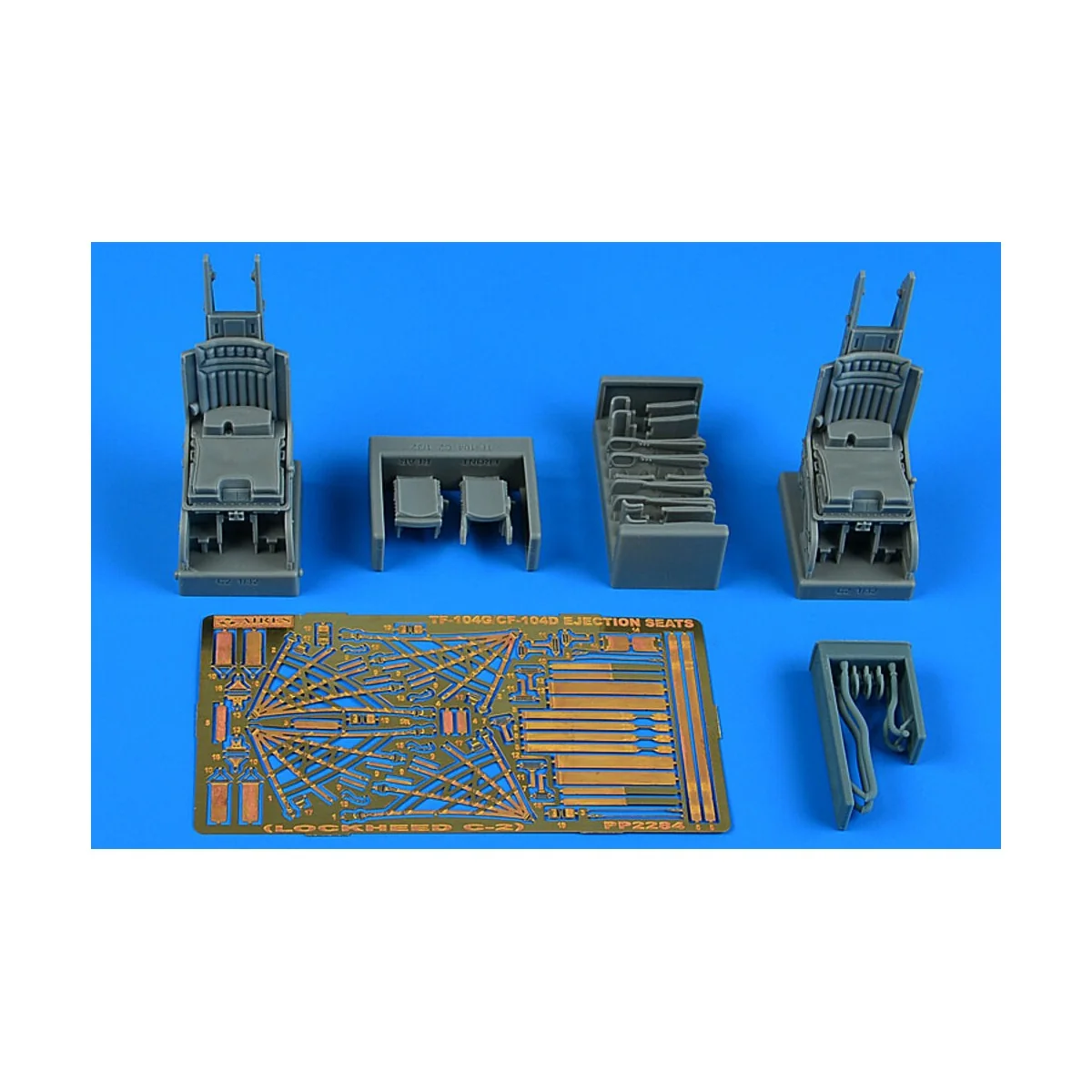 TF-104G/CF-104D Starfighter ejection seats (Lockheed C-2 type), 1/3... TF-104G/CF-104D Starfighter ejection seats (Lockheed C-2 type), 1/3...