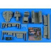 MiG-21MF Fishbed J cockpit set - early v. for Trumpeter, 1/32 - Air...