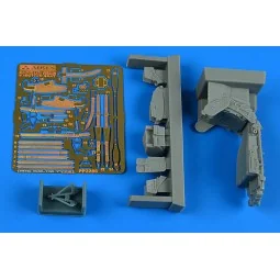 MiG-21/23 late version ejection seat (MiG KM-1M type), 1/32 - Aires...