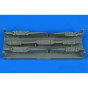 Sepecat Jaguar GR.1/GR.1a pylons for Airfix, 1/48 - Aires 4931 Sepecat Jaguar GR.1/GR.1a pylons for Airfix, 1/48 - Aires 4931