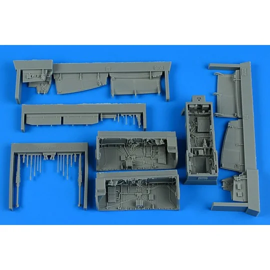 Sepecat Jaguar GR.1/GR.1a wheel bay for Airfix, 1/48 - Aires 4934