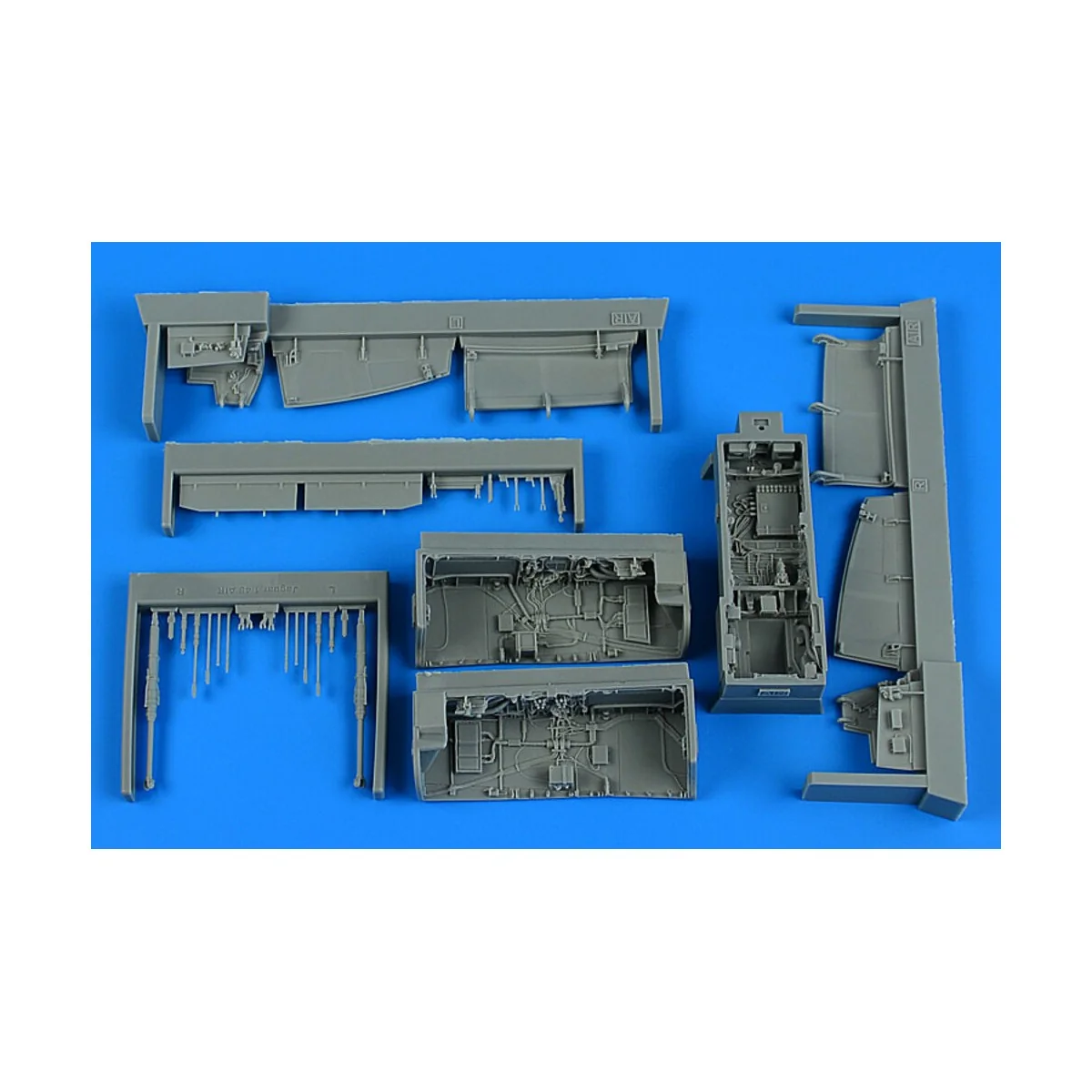 Sepecat Jaguar GR.1/GR.1a wheel bay for Airfix, 1/48 - Aires 4934