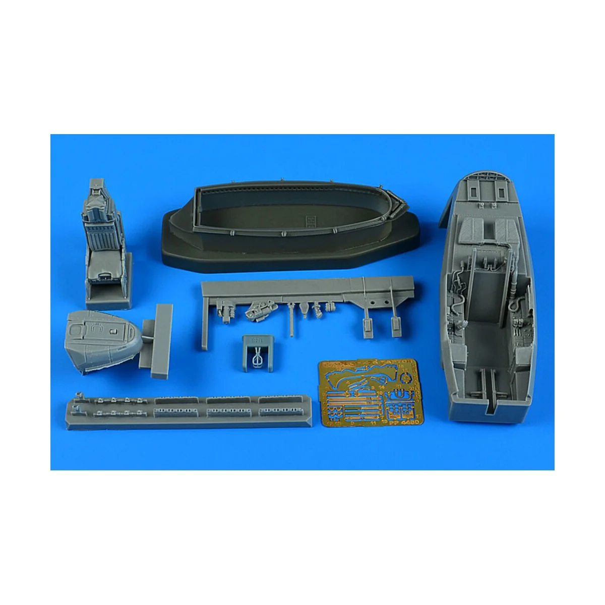 F-22A Raptor cockpit set for Hasegawa, 1/48 - Aires 4935