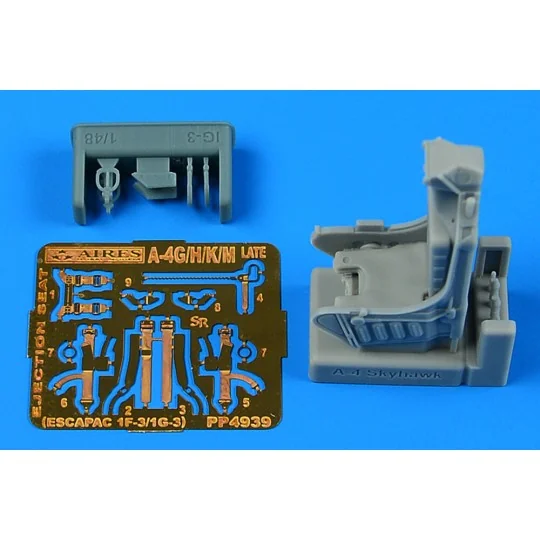A-4G/H/K/M Skyhawk II late ejection seat (ESCAPAC 1F-3/1G-3 type), ... A-4G/H/K/M Skyhawk II late ejection seat (ESCAPAC 1F-3/1G-3 type), ...
