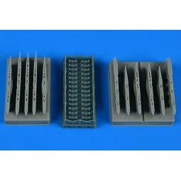 A-10A/C Thunderbolt II pylons for GWH, 1/72 - Aires 7390