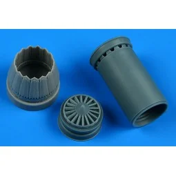 F-35C Lightning II exhaust nozzle - closed for Tamiya, 1/72 - Aires...