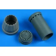 F-35C Lightning II exhaust nozzle - closed for Tamiya, 1/72 - Aires...