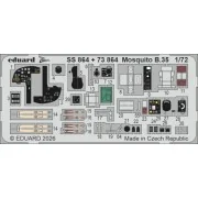 Mosquito B.35 for Airfix, 1/72 - Eduard Accessories SS864