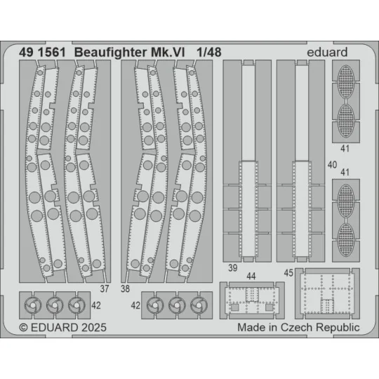 Beaufighter Mk.VI for Revell, 1/48 - Eduard Accessories 491561