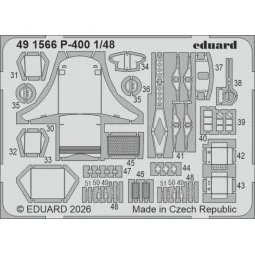 P-400 for Arma Hobby, 1/48 - Eduard Accessories 491566