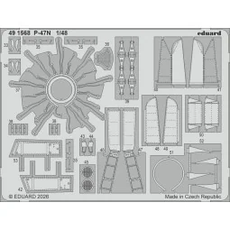 P-47N for Miniart, 1/48 - Eduard Accessories 491568