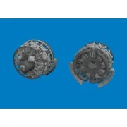B-26B/C engines PRINT for ICM, 1/48 - Eduard Accessories 6481013
