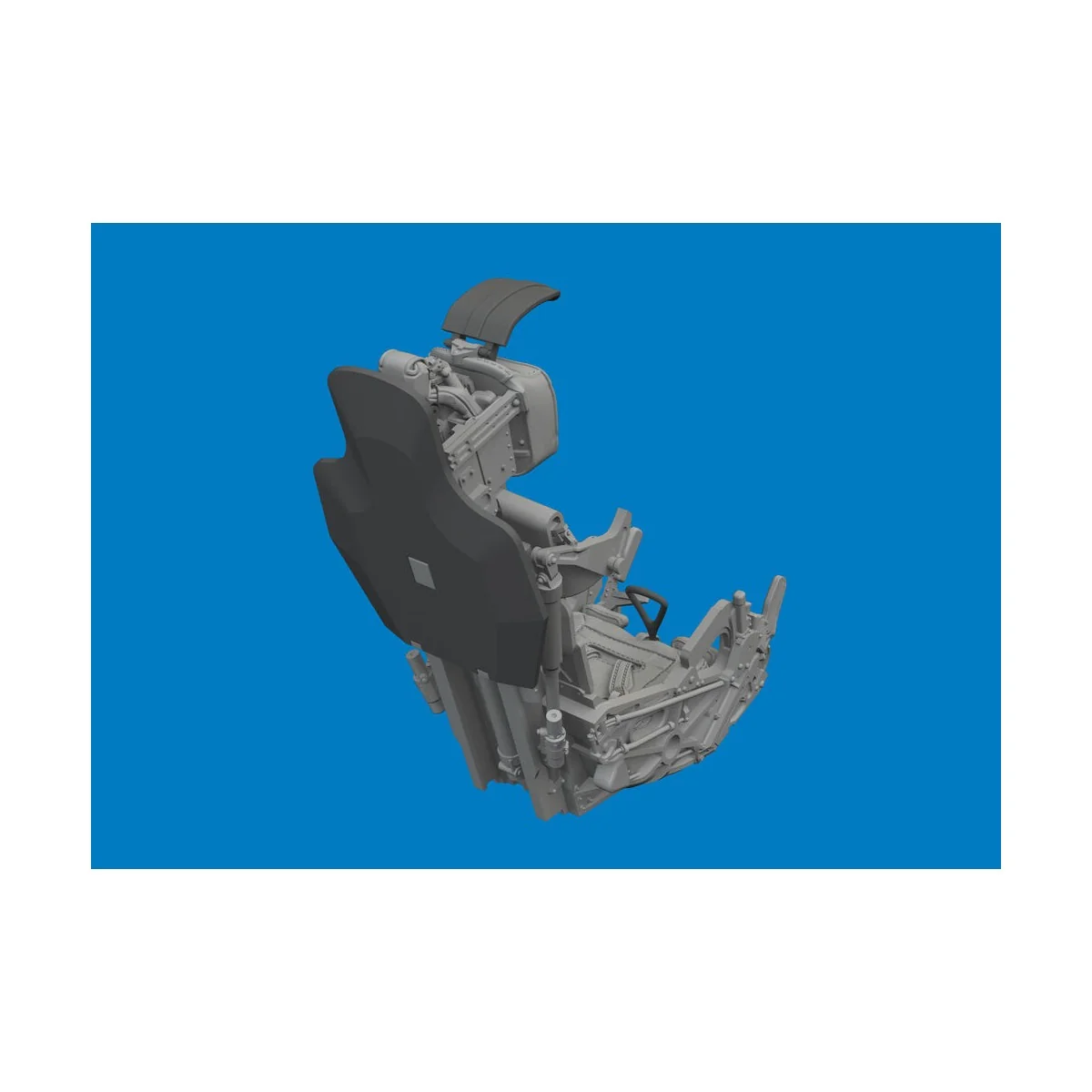 MiG-21F ejection seat w/ integral seat belts PRINT for Eduard, 1/48... MiG-21F ejection seat w/ integral seat belts PRINT for Eduard, 1/48...