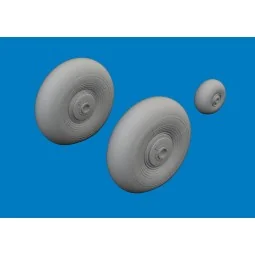 Beaufighter Mk.VI wheels for Revell, 1/48 - Eduard Accessories 6481163