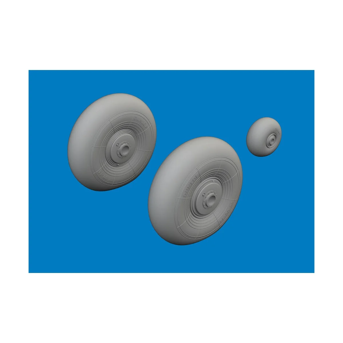 Beaufighter Mk.VI wheels for Revell, 1/48 - Eduard Accessories 6481163