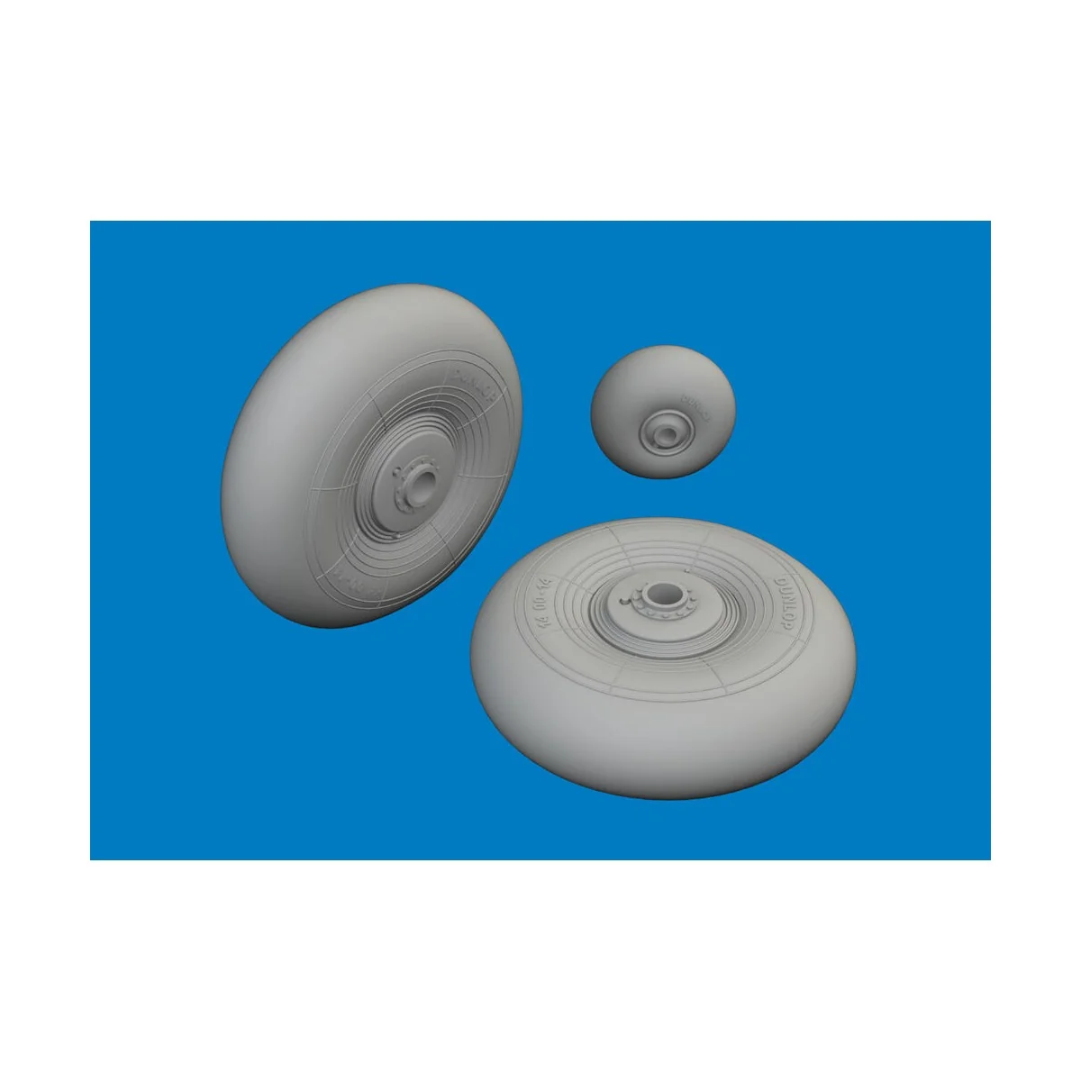 Beaufighter Mk.VI wheels for Revell, 1/48 - Eduard Accessories 6481163