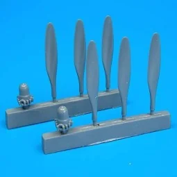B-25 Mitchell propellers, 1/72 - Quickboost QB72 010