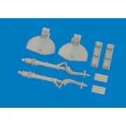 A6M undercarriage legs PRINT for Eduard, 1/48 - Eduard Accessories ... A6M undercarriage legs PRINT for Eduard, 1/48 - Eduard Accessories ...