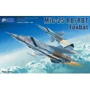 MIG-25 RB/RBT Foxbat, 1/48 - Kitty Hawk KH80113 MIG-25 RB/RBT Foxbat, 1/48 - Kitty Hawk KH80113