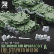 3D-Printed EXTERIOR DETAIL UPGRADE SET A for STRYKER M1296, 1/35 - ... 3D-Printed EXTERIOR DETAIL UPGRADE SET A for STRYKER M1296, 1/35 - ...