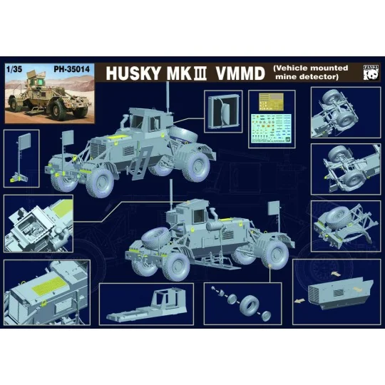 Husky Mk.III CMMD, 1/35 - Panda Hobby PH35014 Husky Mk.III CMMD, 1/35 - Panda Hobby PH35014