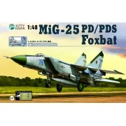 MIG-25 PD/PDS Foxbat, 1/48 - Kitty Hawk KH80119 MIG-25 PD/PDS Foxbat, 1/48 - Kitty Hawk KH80119