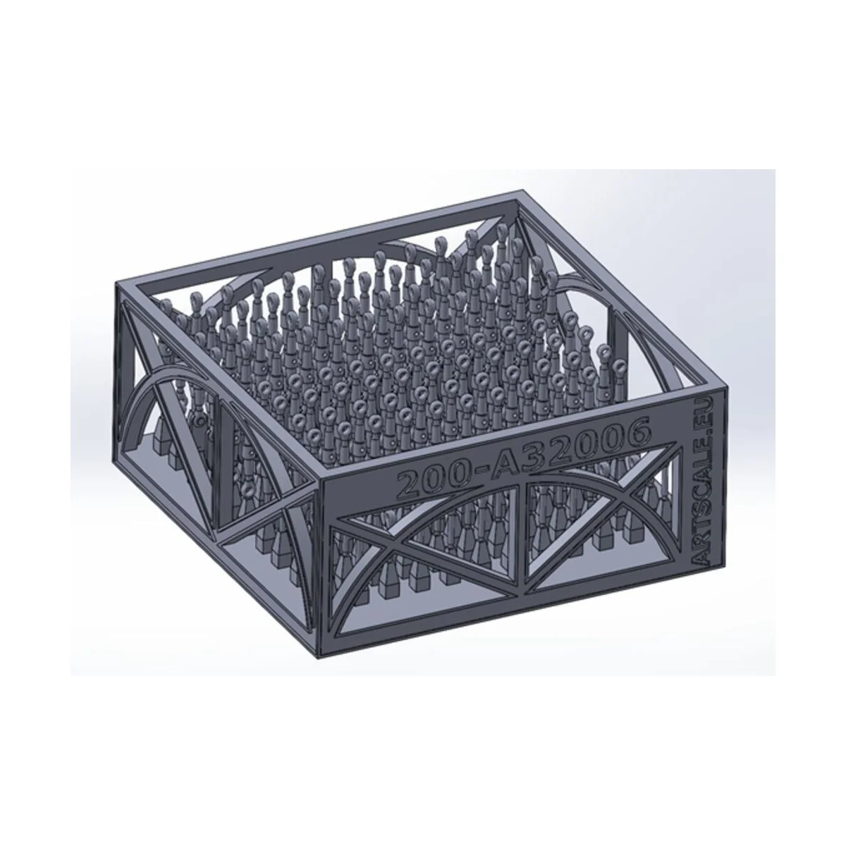 Rigging Turnbuckles - 4 types, 1/32 - Art Scale Kit 200-A32006 Rigging Turnbuckles - 4 types, 1/32 - Art Scale Kit 200-A32006