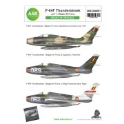 F-84F Thunderstreak part 1 - Belgian Air Force, 1/48 - Art Scale Ki...