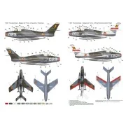 F-84F Thunderstreak part 1 - Belgian Air Force, 1/48 - Art Scale Ki...