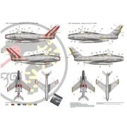 F-84F Thunderstreak part 2 - Armée de l´Air, 1/48 - Art Scale Kit 2...