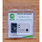 Type 98 gun sights Japan WWII, 1/32 - Art Scale Kit 200-A32030 Type 98 gun sights Japan WWII, 1/32 - Art Scale Kit 200-A32030