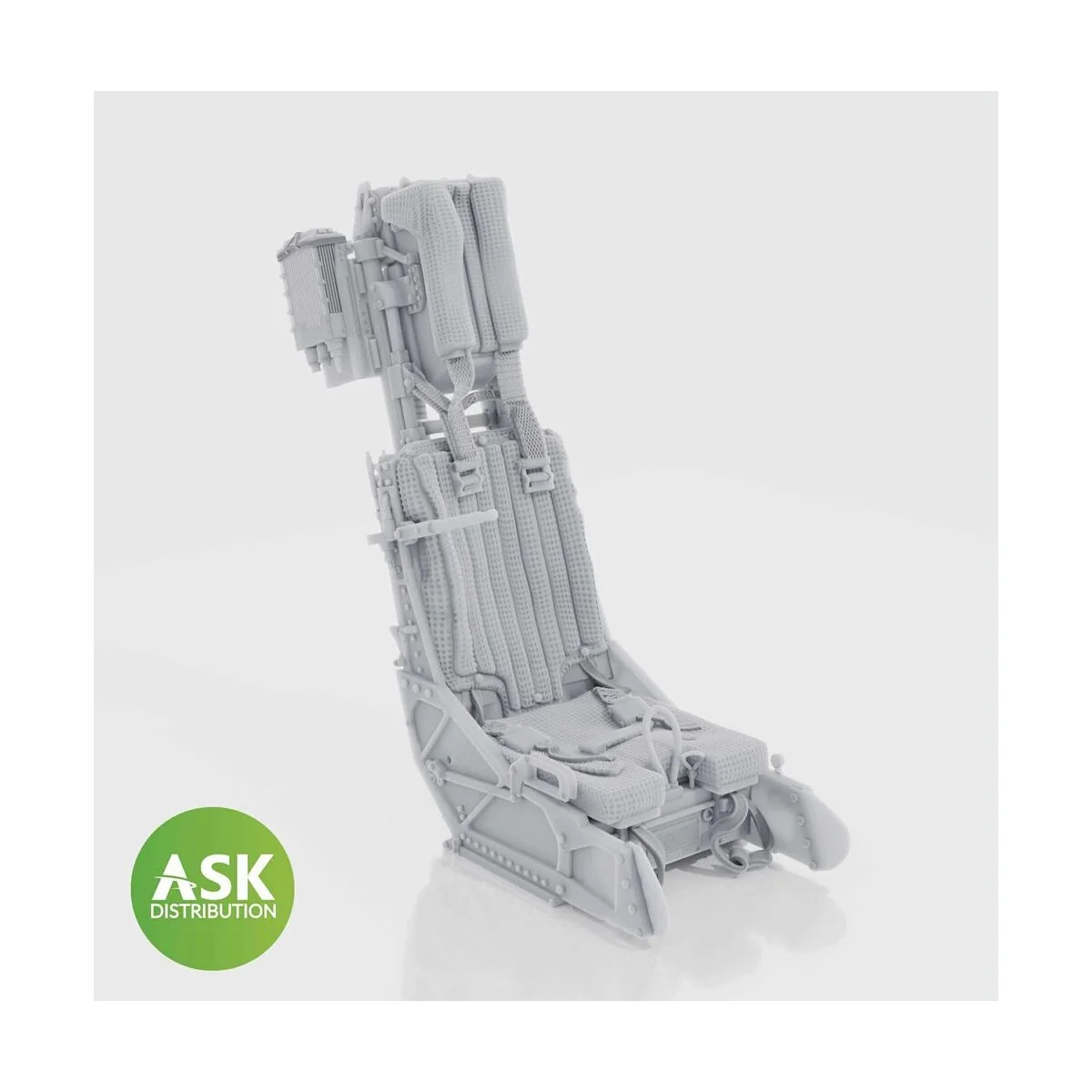 SJU-4 Ejection Seat with seat belts - 1 pc for Uma, 1/48 - Art Scal... SJU-4 Ejection Seat with seat belts - 1 pc for Uma, 1/48 - Art Scal...