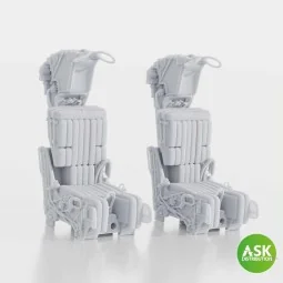 SJU-4 Ejection Seat excluding seat belts - 1 pc for Uma, 1/48 - Art...