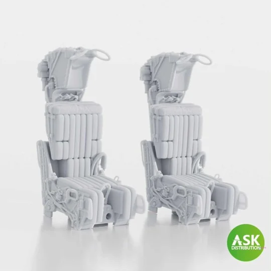 SJU-4 Ejection Seat excluding seat belts - 1 pc for Uma, 1/48 - Art... SJU-4 Ejection Seat excluding seat belts - 1 pc for Uma, 1/48 - Art...