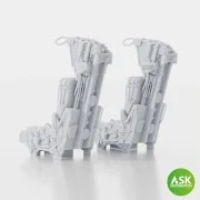 SJU-4 Ejection Seat excluding seat belts - 1 pc for Uma, 1/48 - Art... SJU-4 Ejection Seat excluding seat belts - 1 pc for Uma, 1/48 - Art...